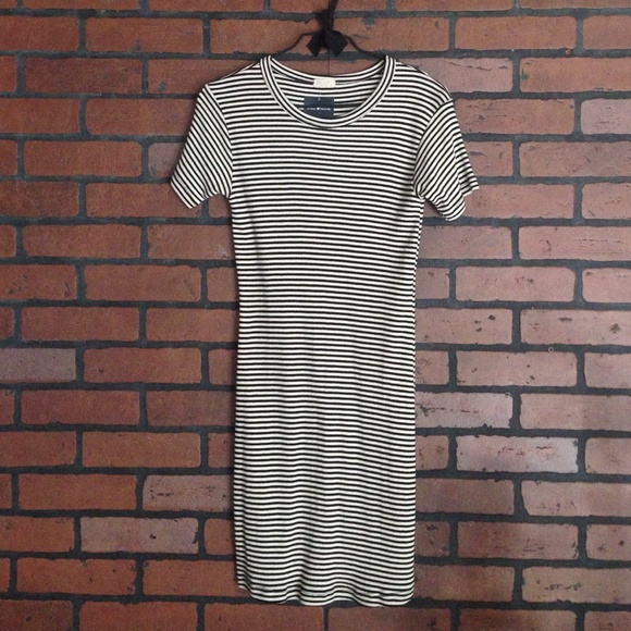 Brandy Melville ribbed striped dress