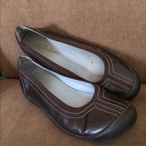 Clarks slip on shoes