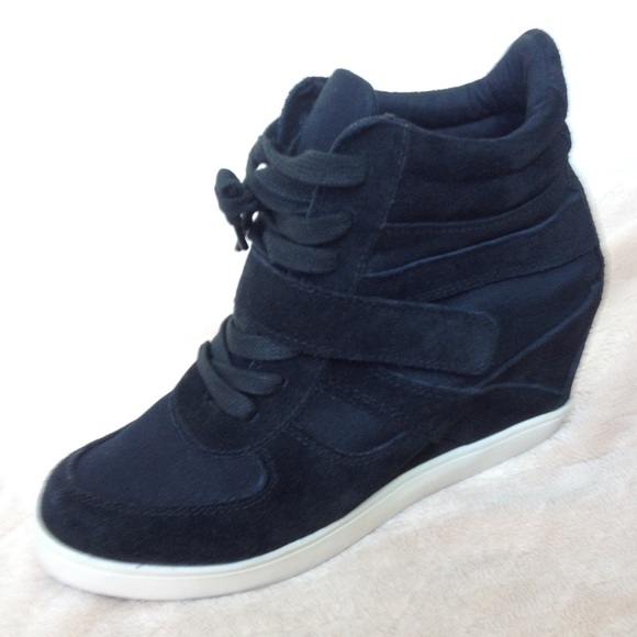 Steve Madden wedge high top sneakers