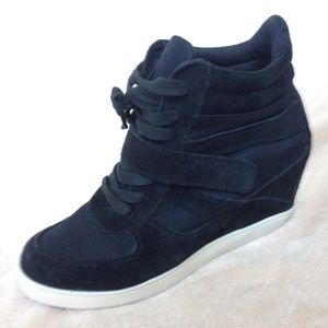 Steve Madden wedge high top sneakers