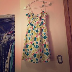 Floral summer dress.