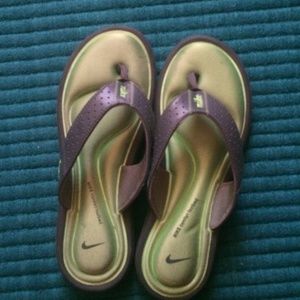 Nike flip flops!