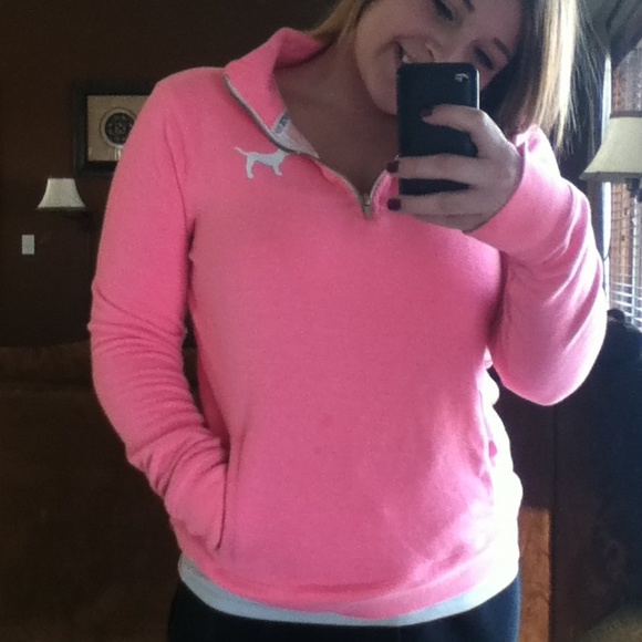 Victoria's Secret PINK half zip