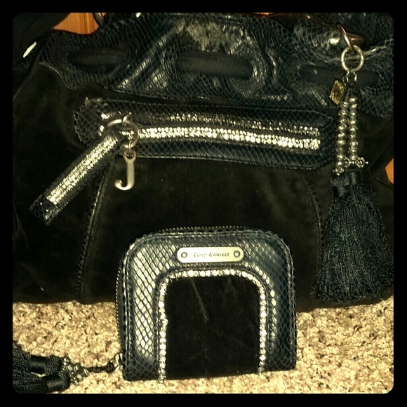 ❗️SOLD❗️Sequin Accent Juicy Couture Purse - Picture 1 of 4