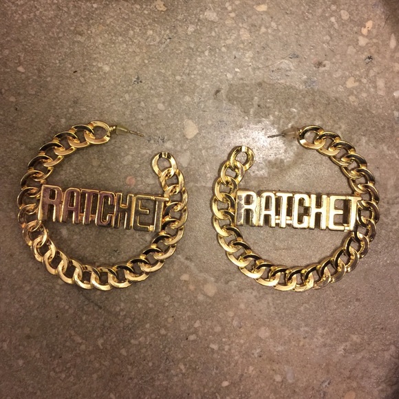 Ratchet Chain Earrings