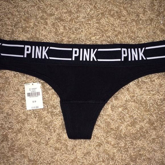 Pink thongs