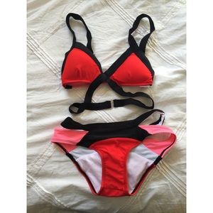 Color block bikini!!!