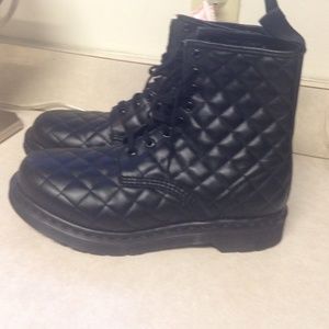 Dr. Martens Quilted Combat Boots