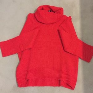 wool-blend turtleneck sweater