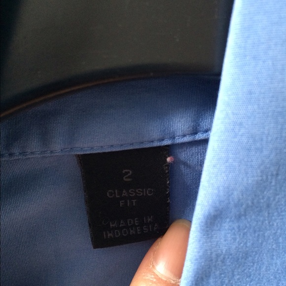 Express blue button down - Picture 3 of 3