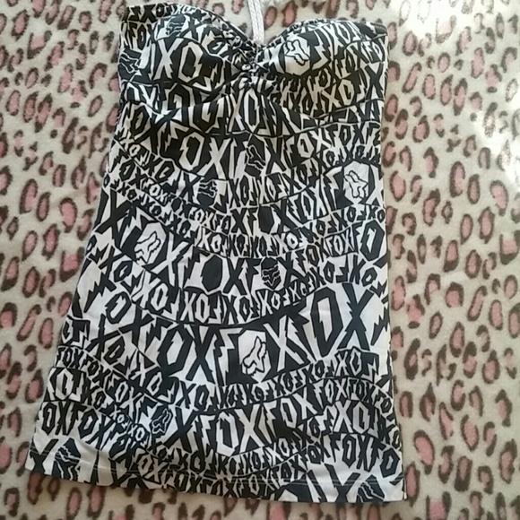 Fox halter top