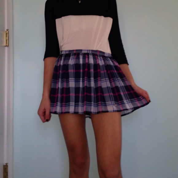Plaid skirt
