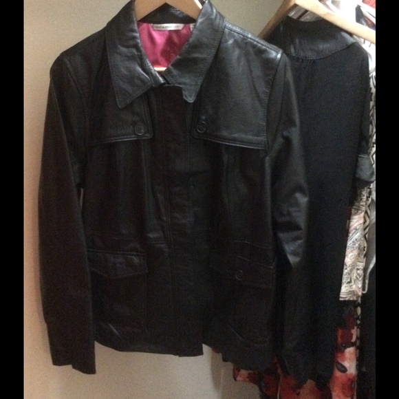Leather jacket size XL