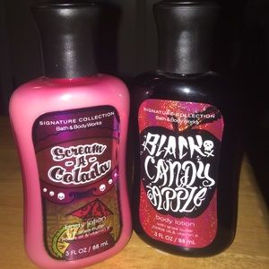 Halloween lotion from Bath & Body Works