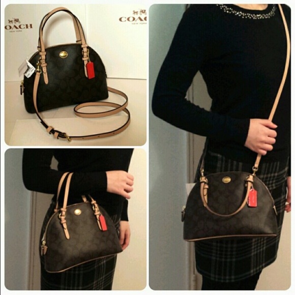 Brand New COACH Domed Handbag