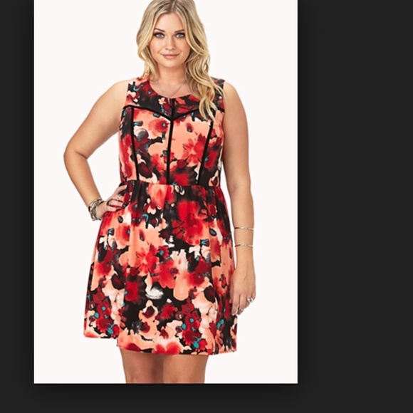 Forever 21 plus dress size 1X