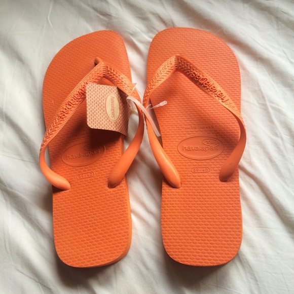 Havaiana Orange Flip Flops