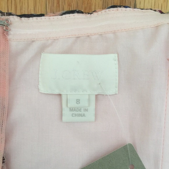 J. Crew Arabelle Dress in Hummingbird Floral NWT - Picture 4 of 4