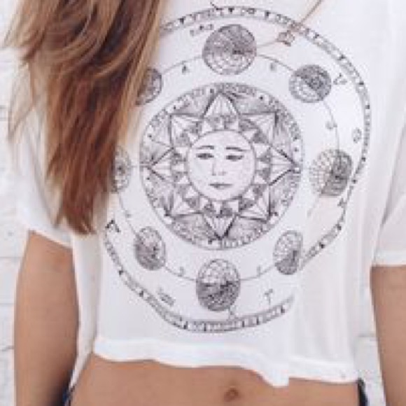 SOLD rare horoscope top - Picture 1 of 3