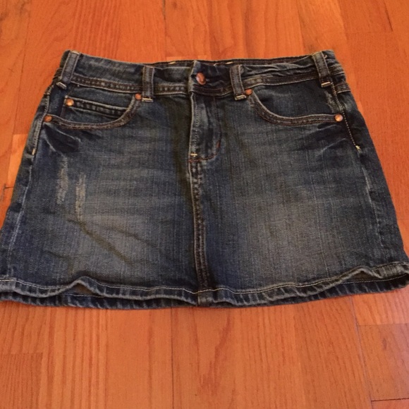 Denim skirt