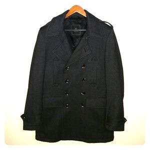 7 Diamonds Men's Pea Coat