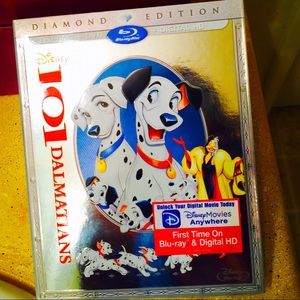 New Disney 101 Dalmations Diamonds Edition Dvd Set