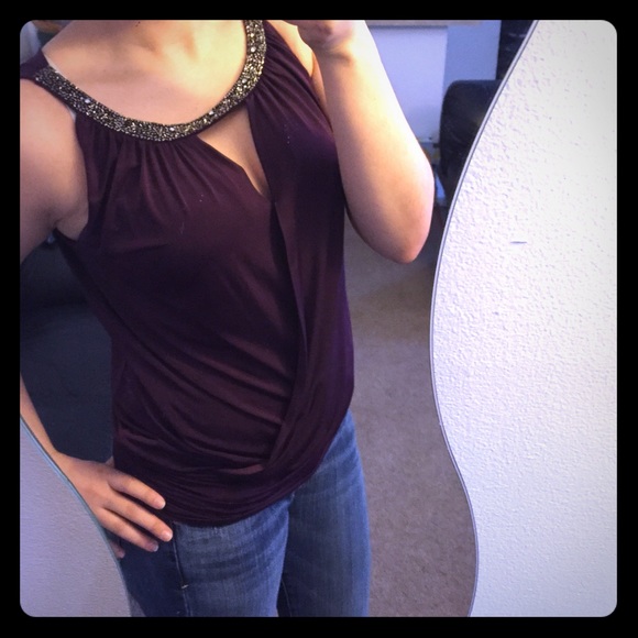 Beautiful purple top