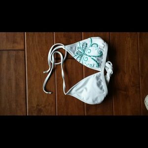 $$SOLD$$Small white bikini top