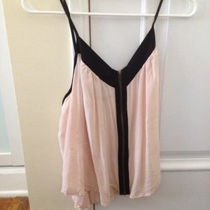 Silence + Noise Soft Pink Top.