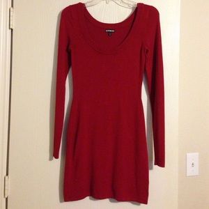 red express sweater dress