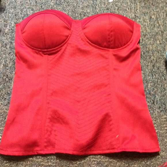 Red Corset Top