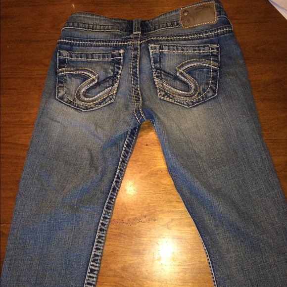 Silver capris