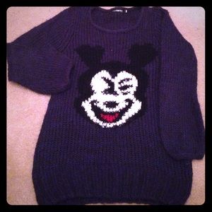 wicked mickey mouse sweater