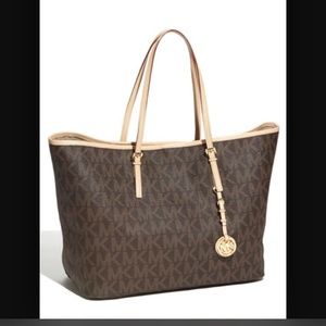 Authentic Michael Kors Jet Set Tote