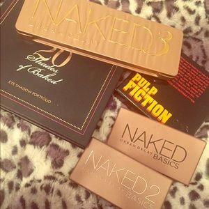 Naked3, UD Pulp Fiction, Naked Basics&Basics2,LG