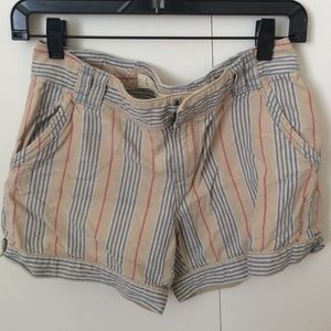 Anthropologie Striped Shorts