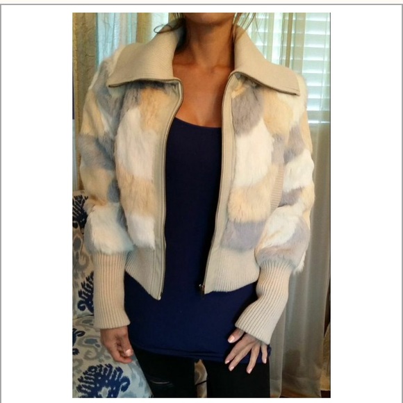 BEBE FUR JACKET