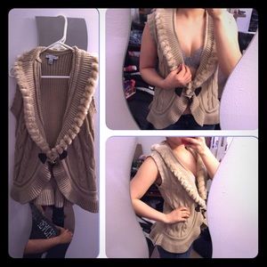 Beige Bandolino vest