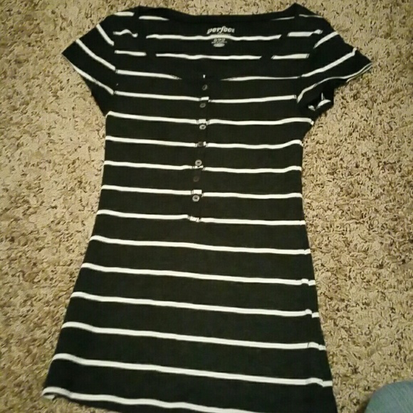 Gray stripped shirt