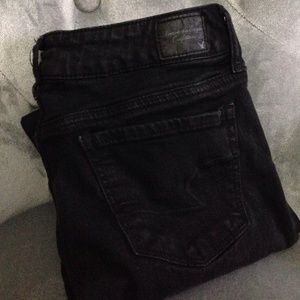 Black skinny jeans