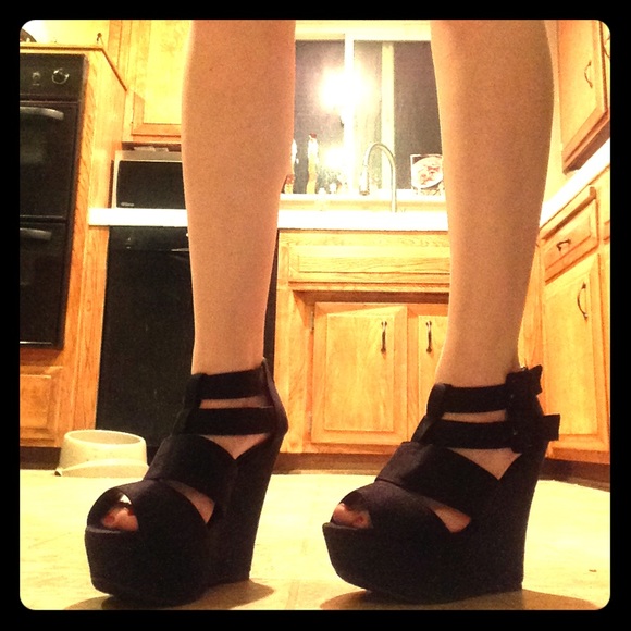 sexy black heels
