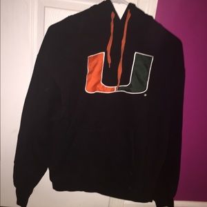 Miami Hurricanes hoodie .
