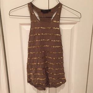 BCBG racer back tank