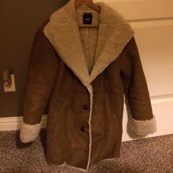 ASOS Faux Shearling coat