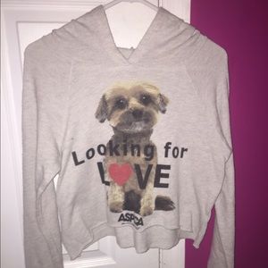 ASPCA crop sweater .