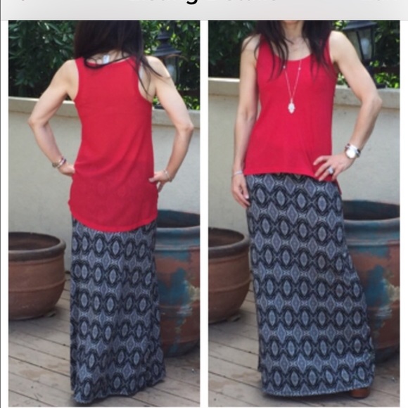 Maxi skirt ONE DAY SALE - Picture 3 of 3