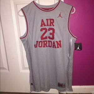 Jordan jersey.