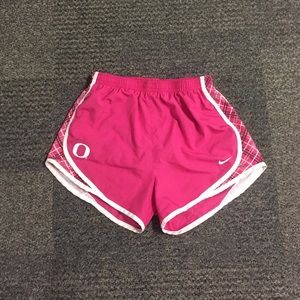 Pink nike shorts