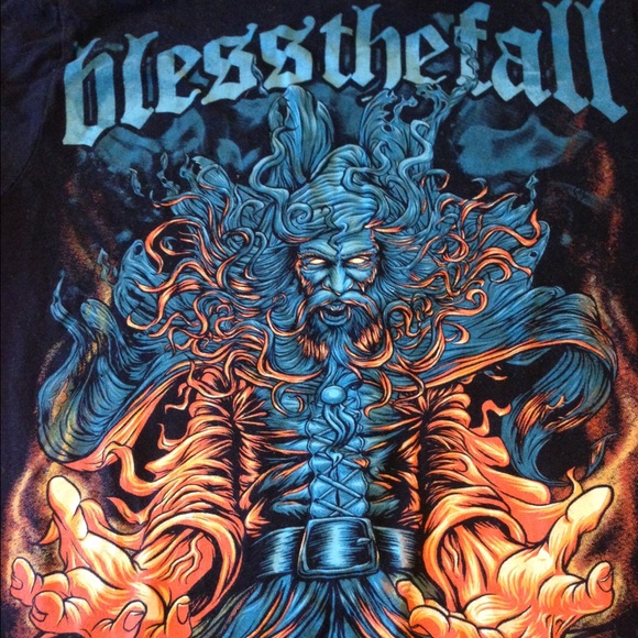 Blessthefall band T size S unisex bless the fall