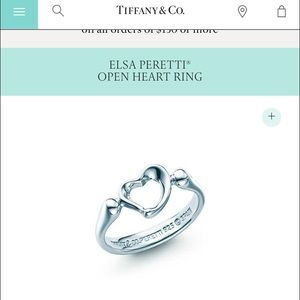 TIFFANYS ring